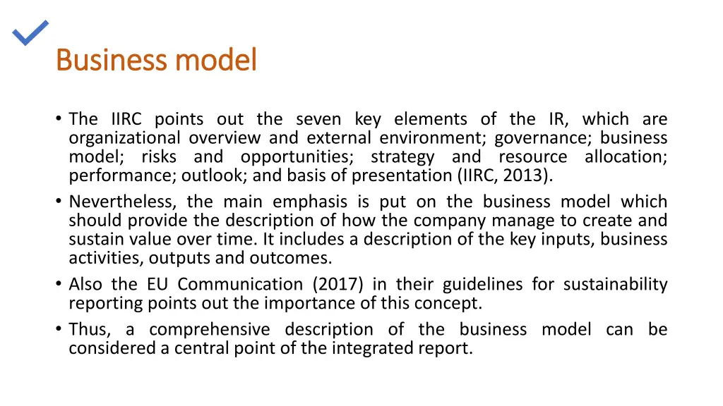 business model business model