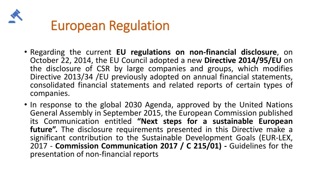 european regulation european regulation