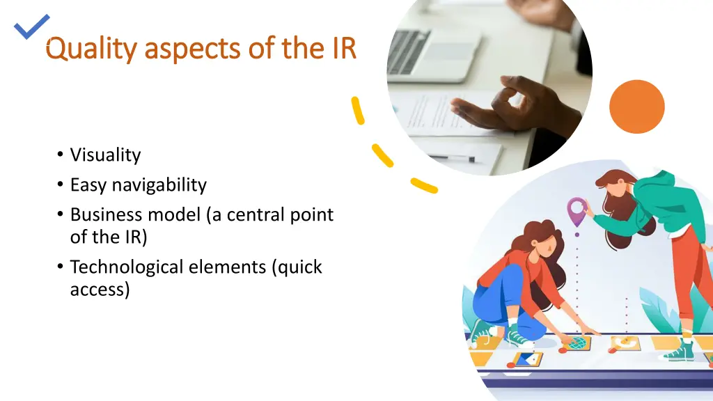 quality aspects of the ir quality aspects