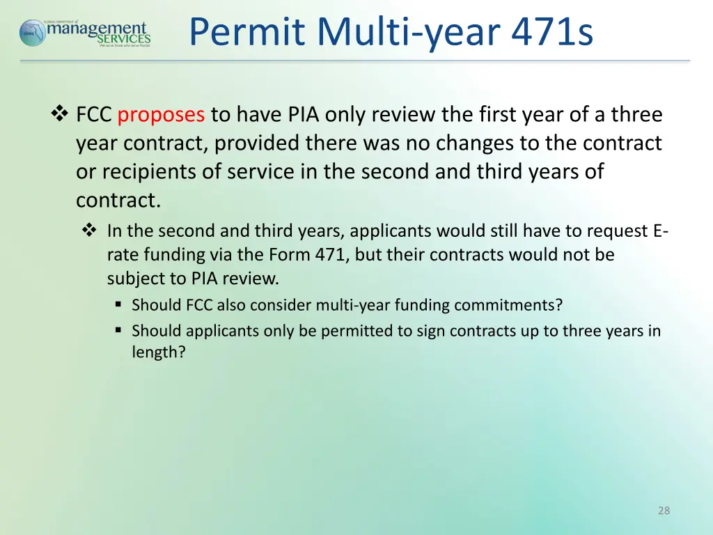 permit multi year 471s