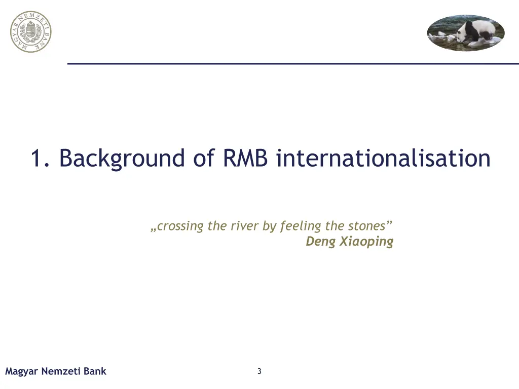 1 background of rmb internationalisation