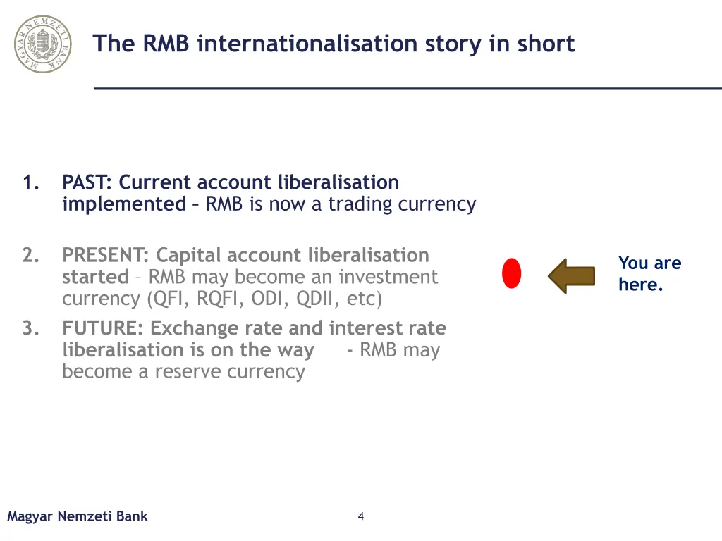 the rmb internationalisation story in short