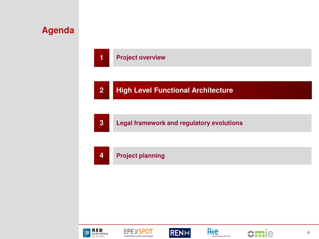 agenda 1