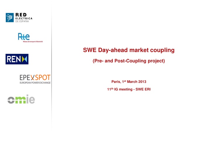 swe day ahead market coupling