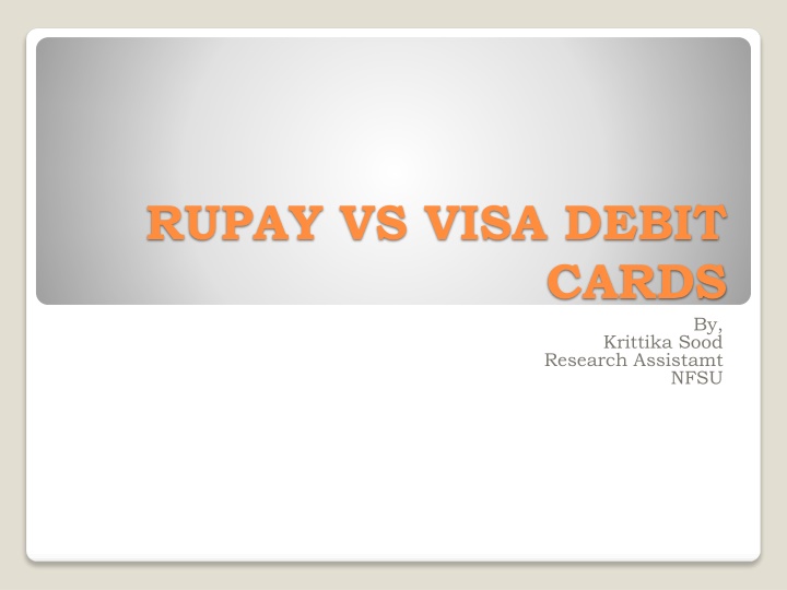 rupay vs visa debit