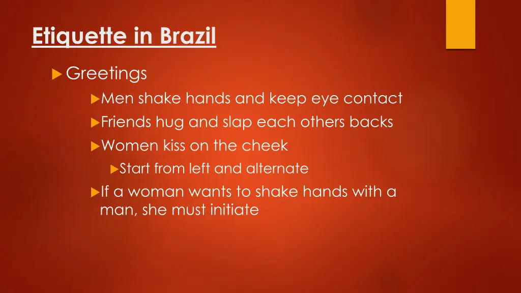 etiquette in brazil 1