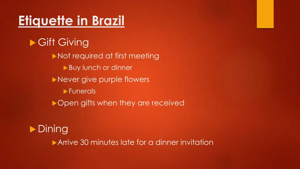 etiquette in brazil 2