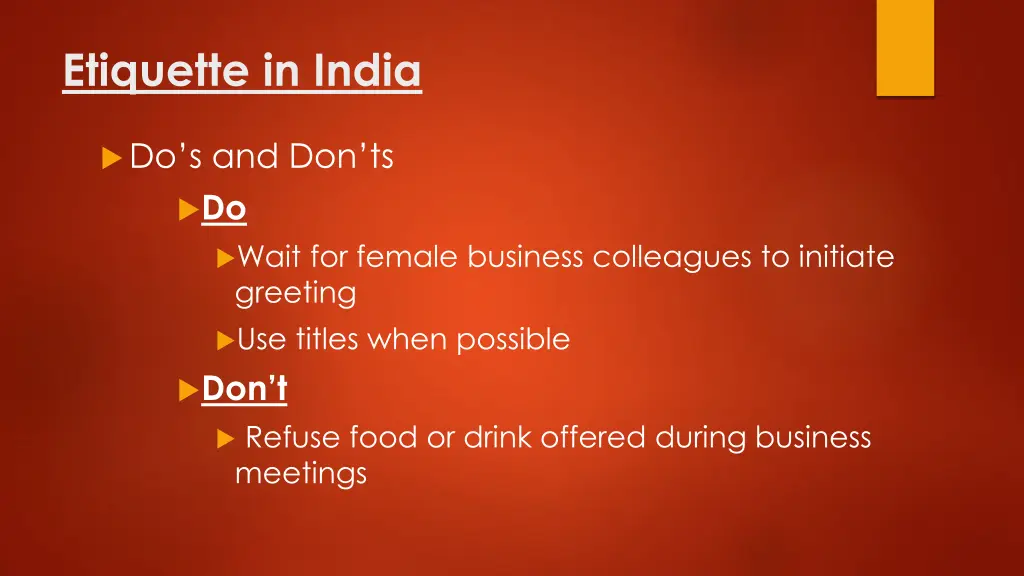 etiquette in india 3