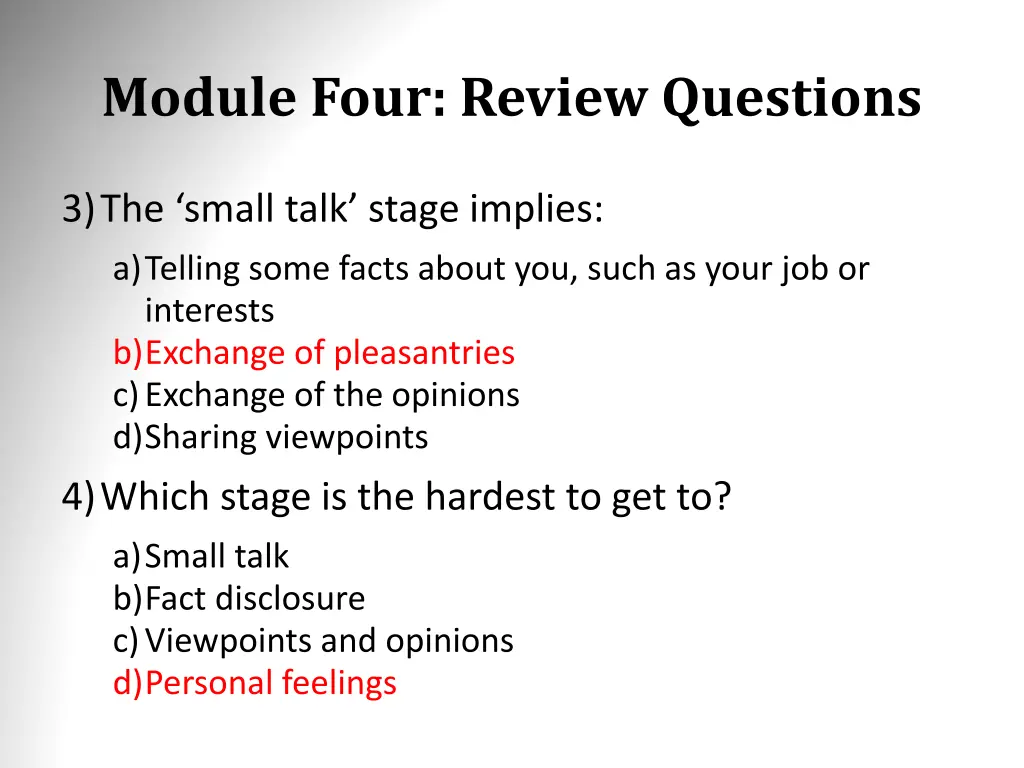 module four review questions 4