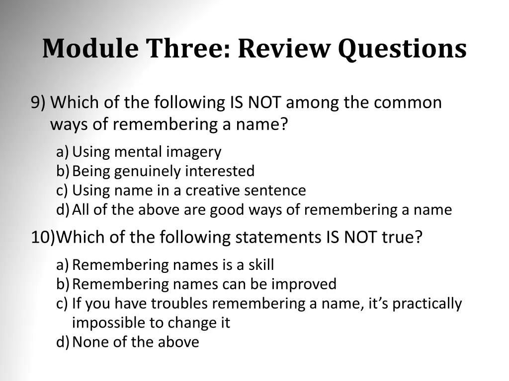 module three review questions 4