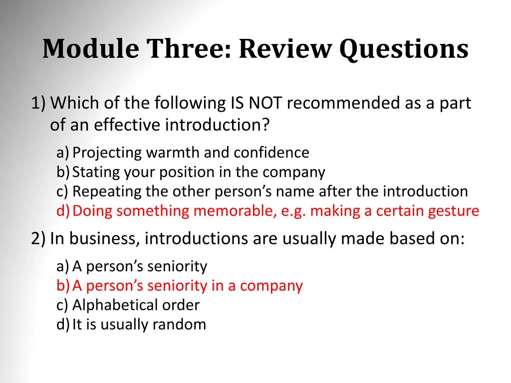 module three review questions 5
