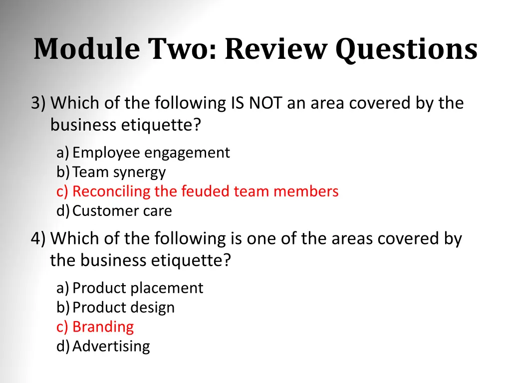 module two review questions 3