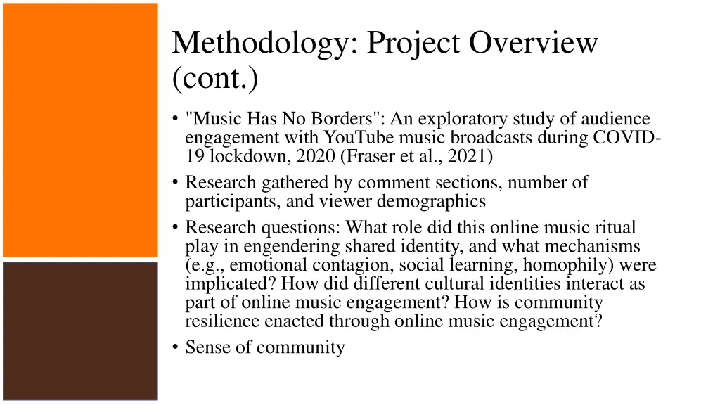 methodology project overview cont 4