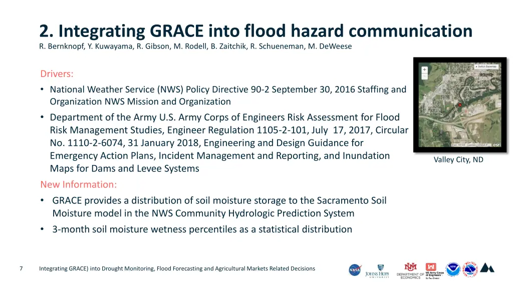 2 integrating grace into flood hazard