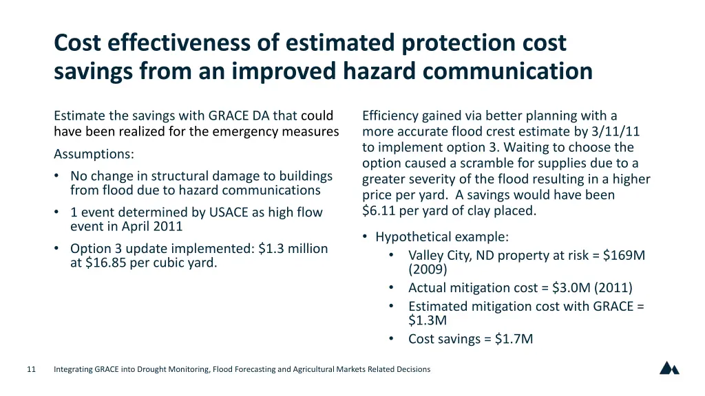 cost effectiveness of estimated protection cost