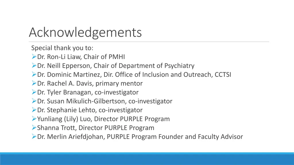 acknowledgements
