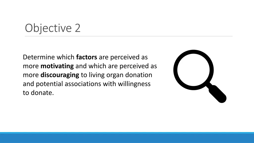 objective 2