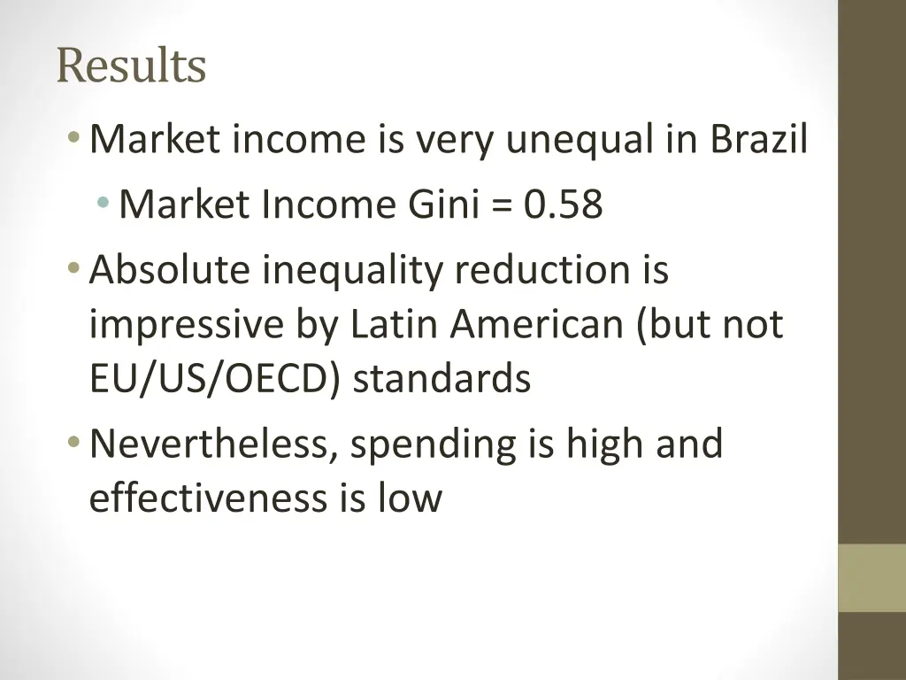 results market income is very unequal in brazil