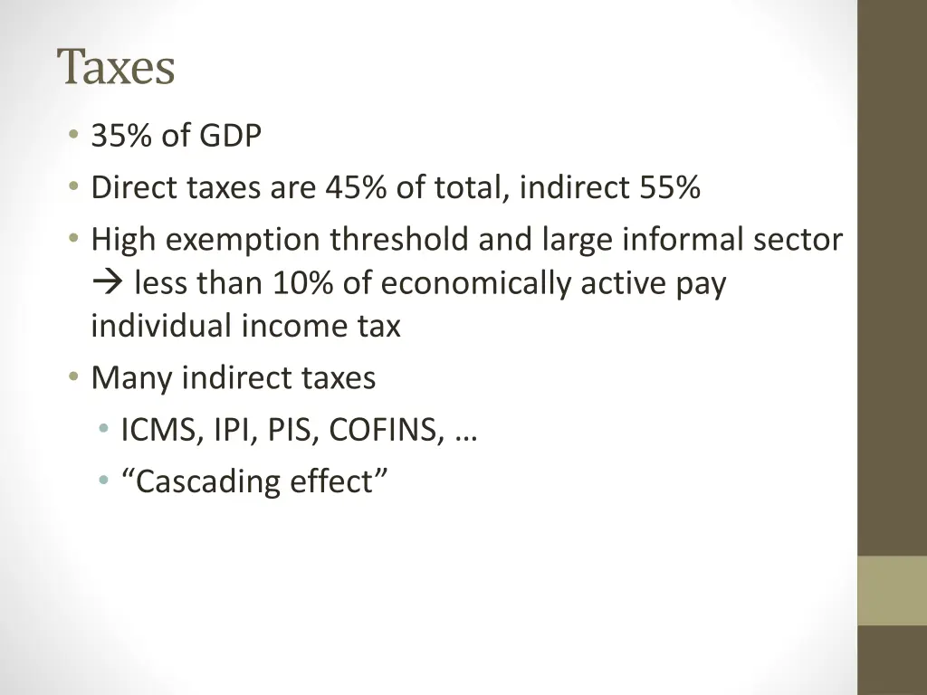 taxes