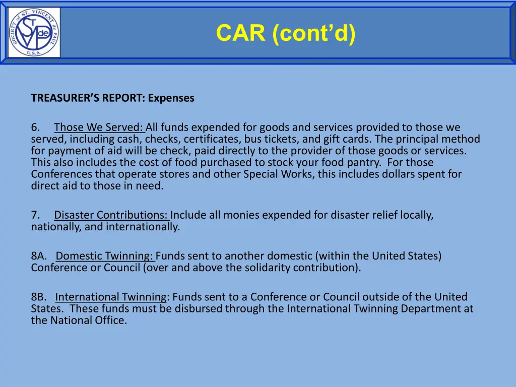 car cont d 6