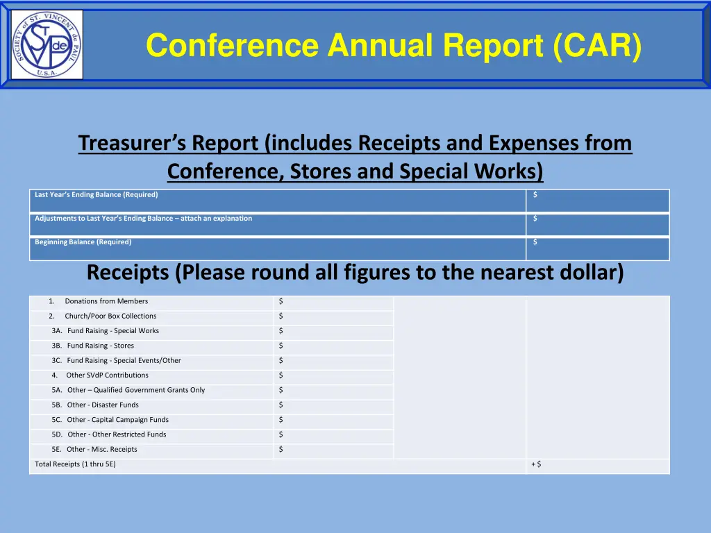 conference annual report car