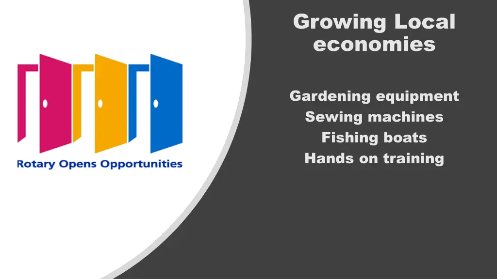 growing local economies