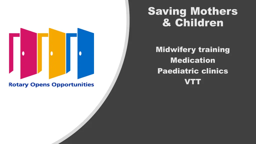saving mothers children