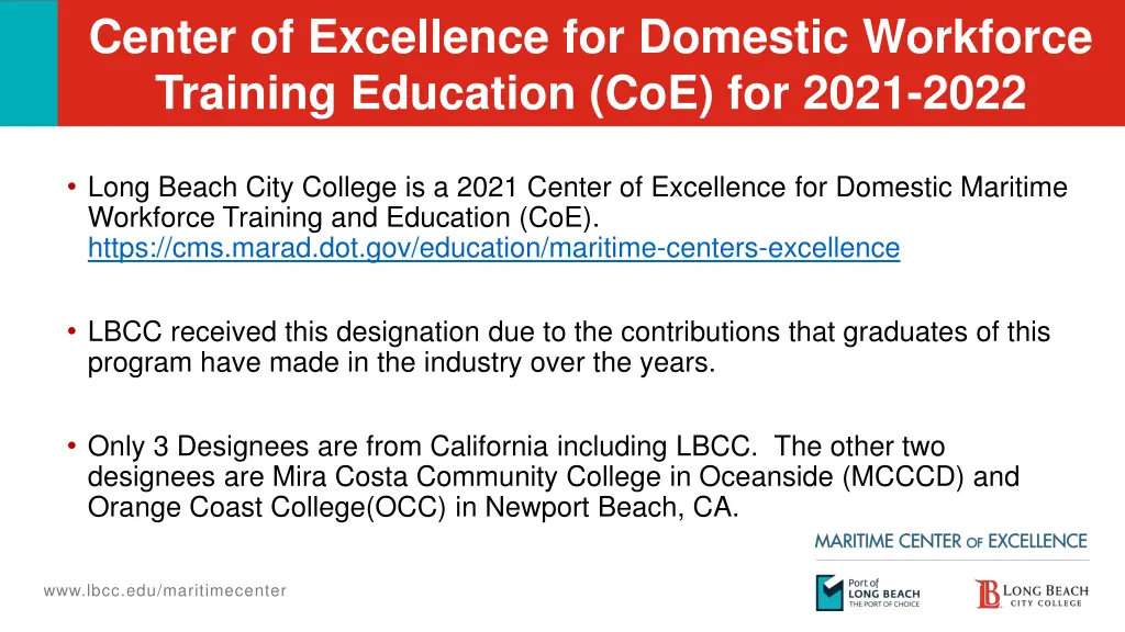 center of excellence for domestic workforce