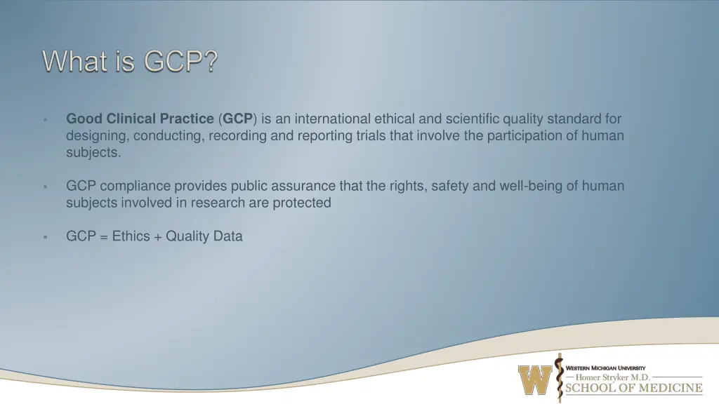 good clinical practice gcp is an international