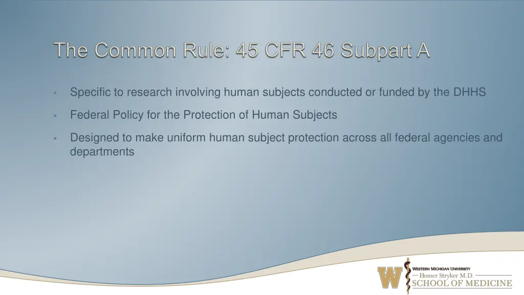 specific to research involving human subjects