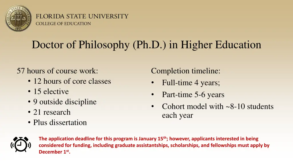 doctor of philosophy ph d in higher education