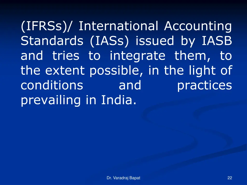 ifrss international accounting standards iass