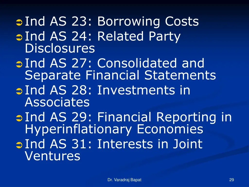 ind as 23 borrowing costs ind as 24 related party