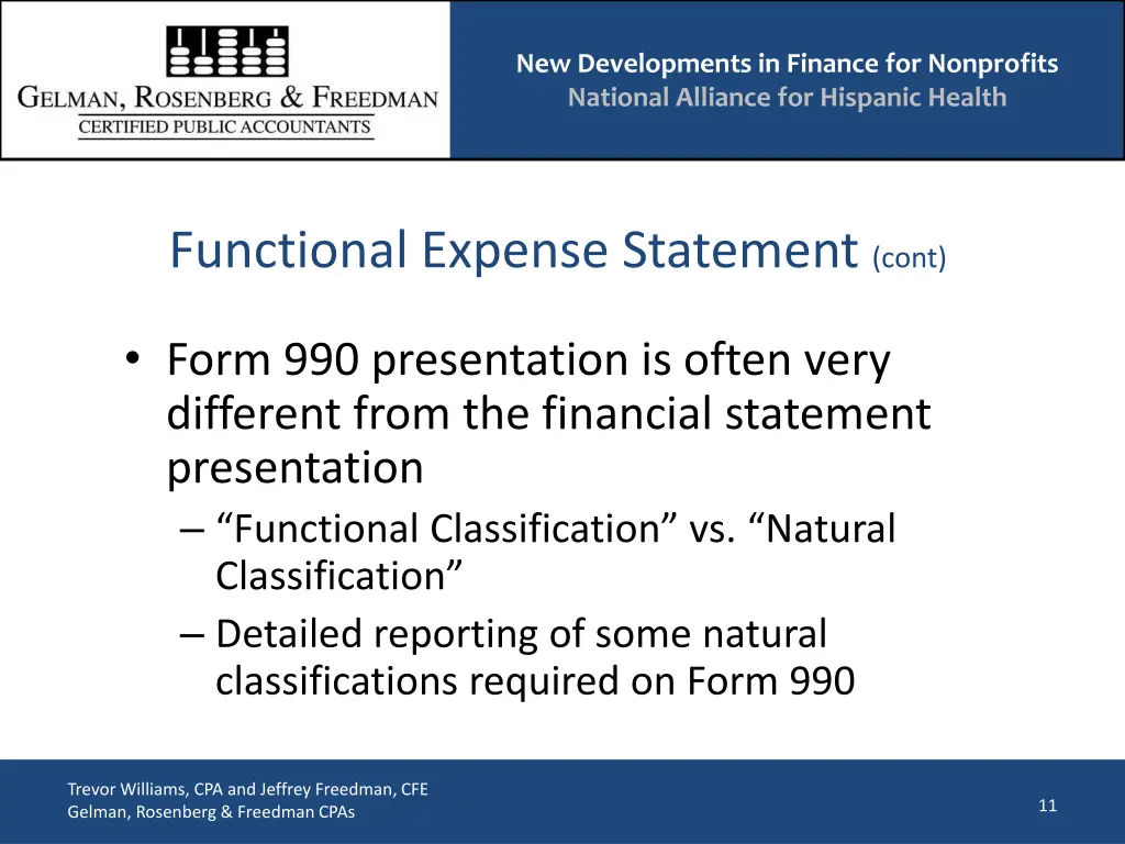 new developments in finance for nonprofits 10
