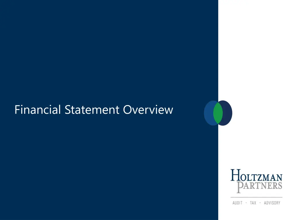 financial statement overview