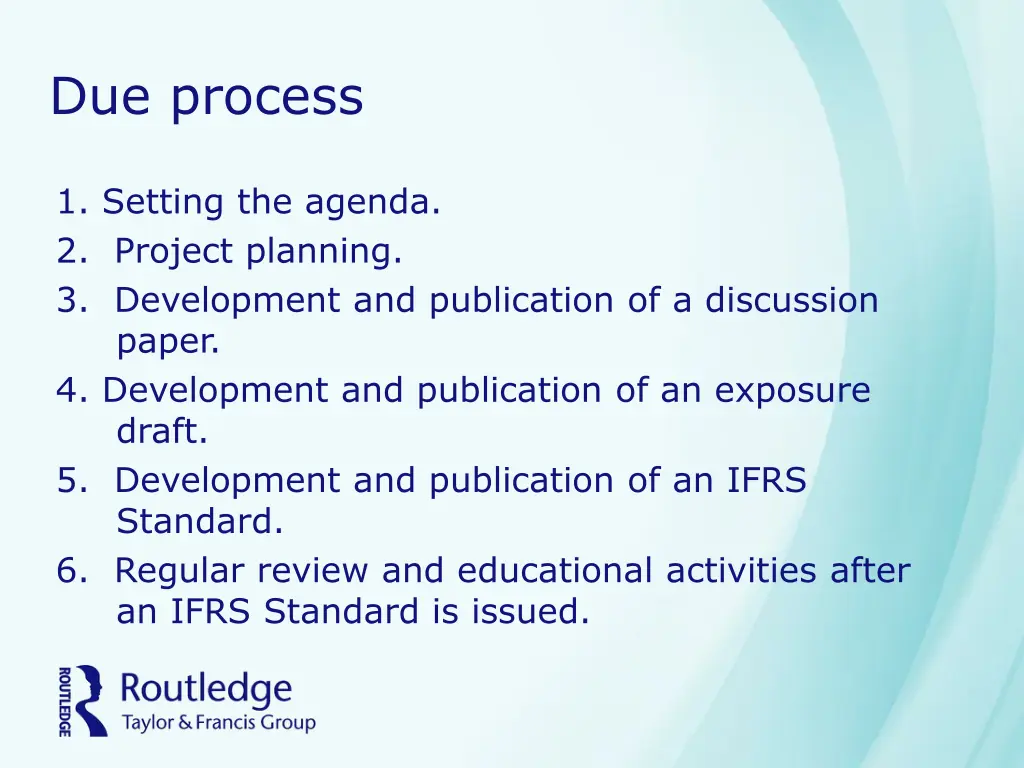 due process