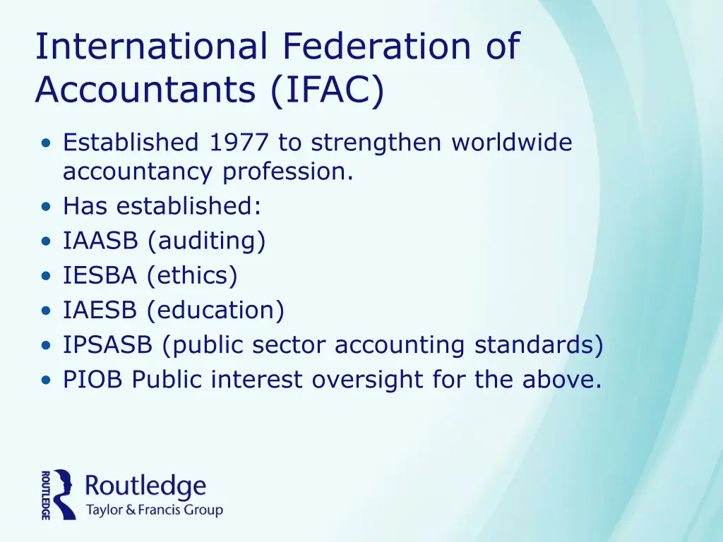 international federation of accountants ifac