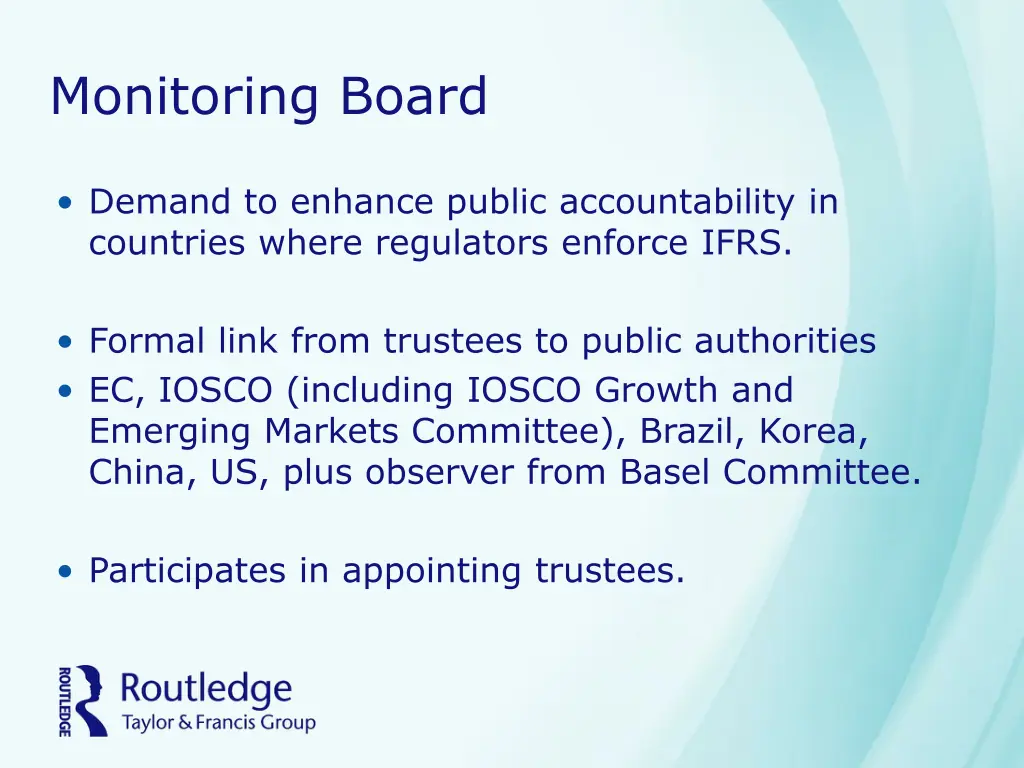monitoring board