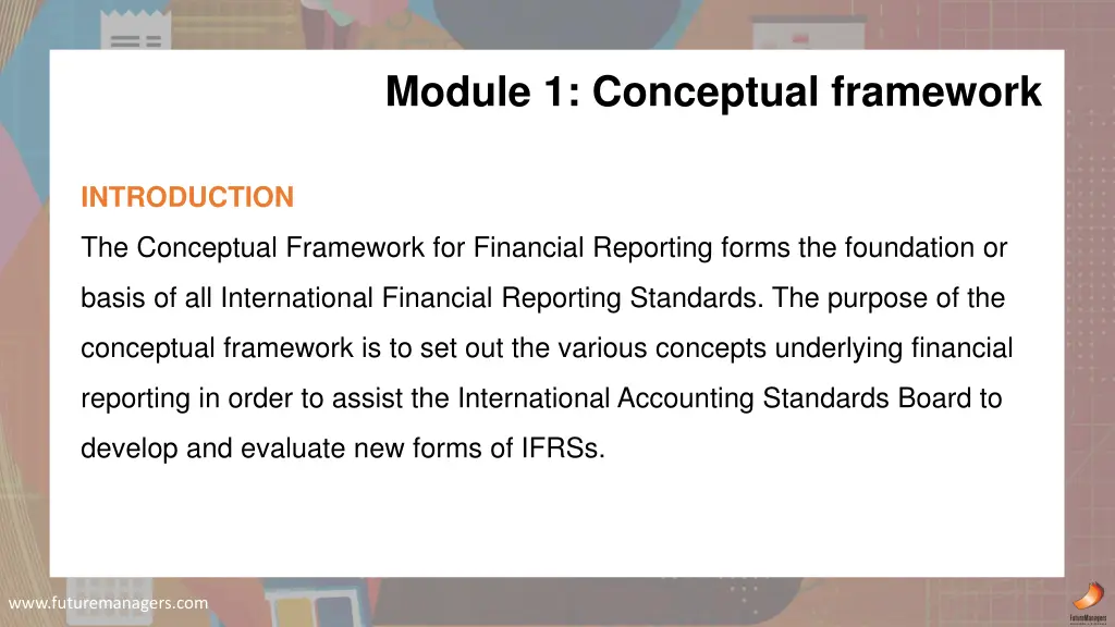 module 1 conceptual framework