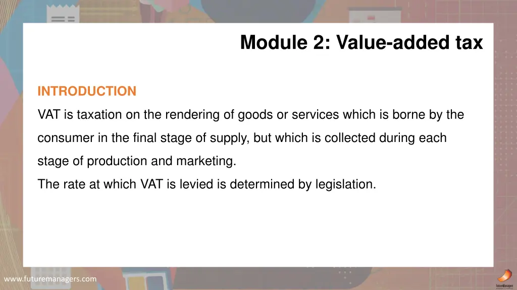 module 2 value added tax