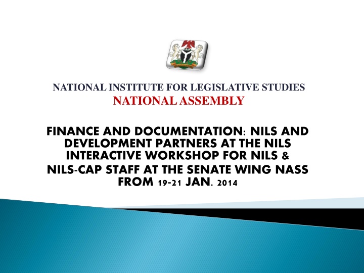 national institute for legislative studies