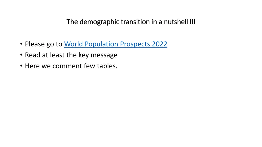 the the demographic demographic transition 3