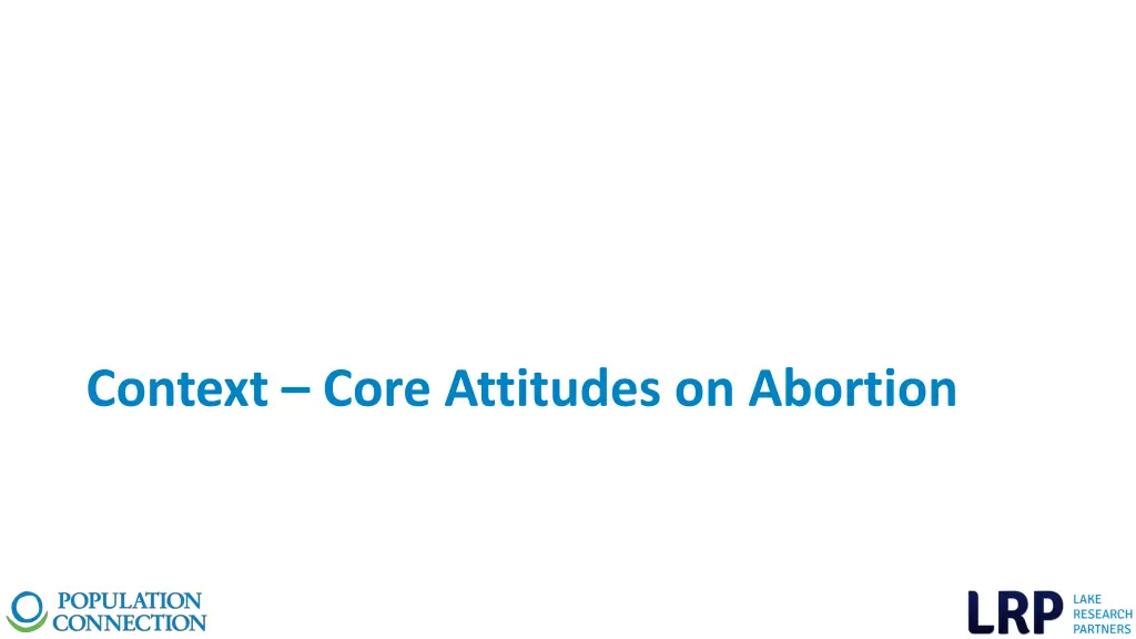 context core attitudes on abortion