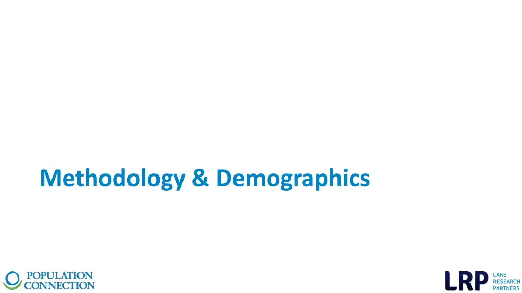 methodology demographics