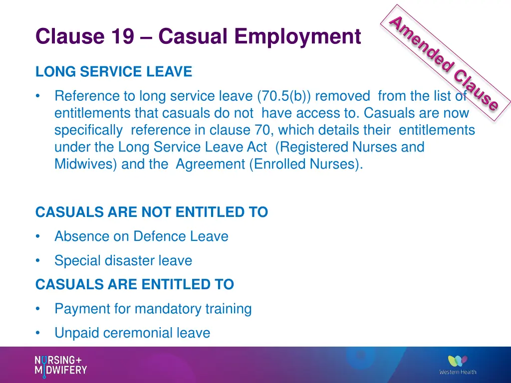 clause 19 casual employment long service leave