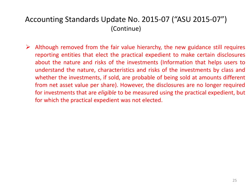 accounting standards update no 2015 07 asu 2015