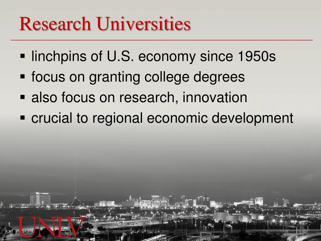 research universities