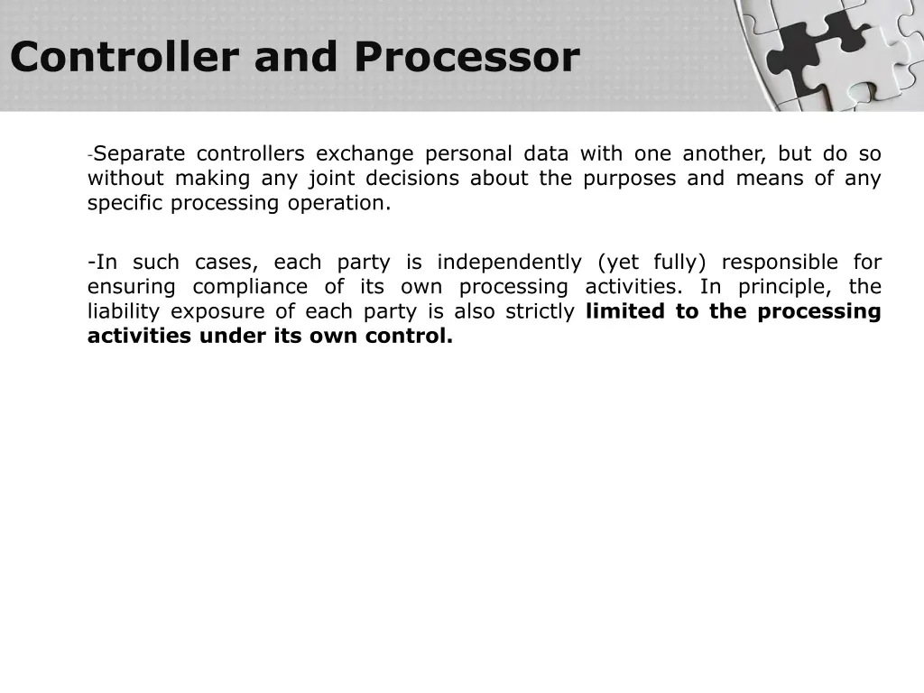 controller and processor 2