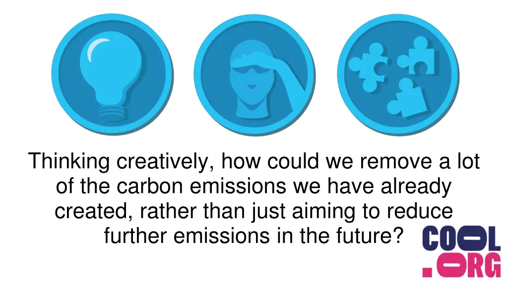thinking creatively how could we remove