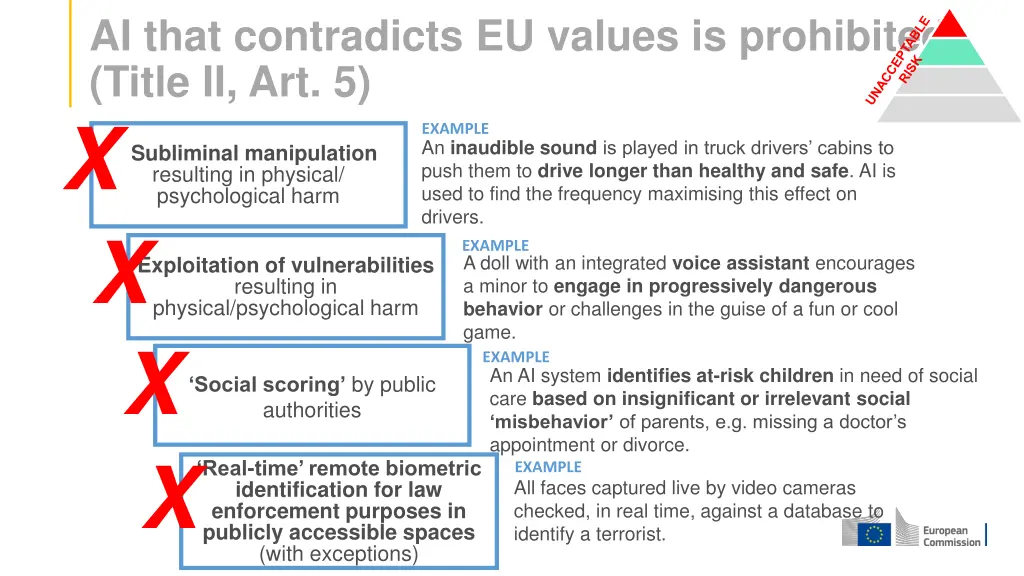 ai that contradicts eu values is prohibited title